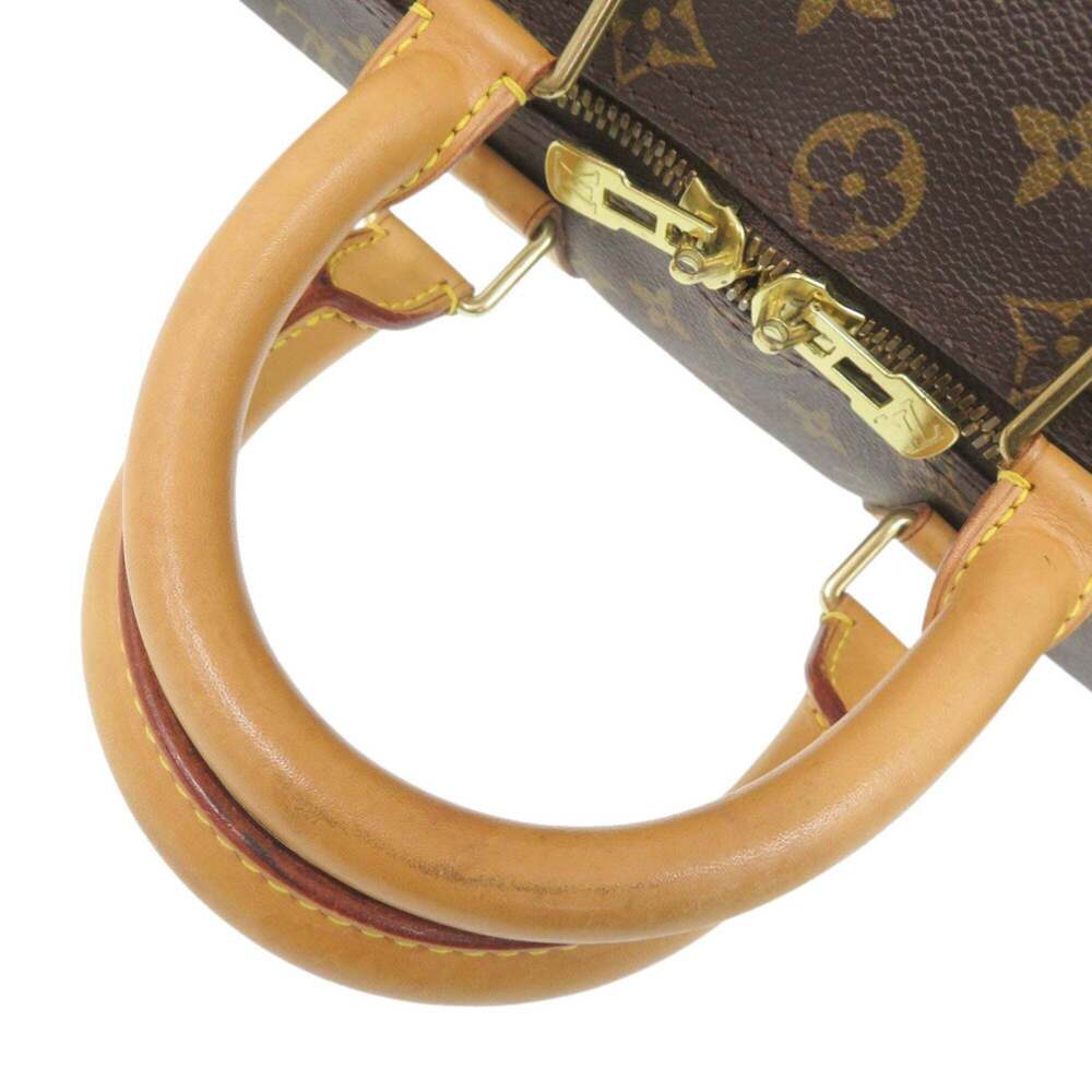 LOUIS VUITTON Authentic Brown Monogram Keepall 45 Boston Bag - Picture 6 of 10